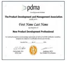 NPDP证书样式.png NPDP证书样式.png